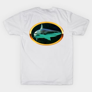 Gold Ring Shark T-Shirt